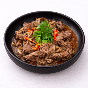 Stir fry lemongrass beef (spicy)