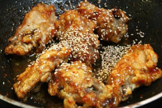 seasame chicken wings